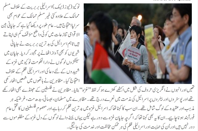 Pro-Palestinian Protests Reach Japan